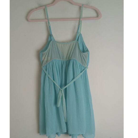 Fairycore Babydoll Slip Dress Lightweight Semi-sheer Women's size medium - Picture 7 of 10